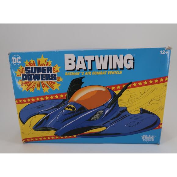 BATWING - DC SUPER POWERS Batman's Air Combat Vehicle NEW 2022 McFarlane Toys - Picture 1 of 6